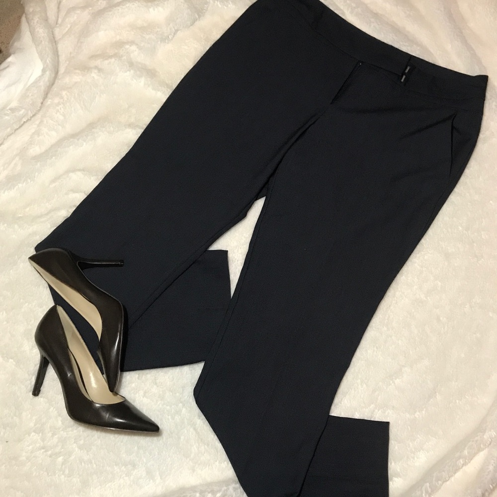 Navy blue and black worthington trousers